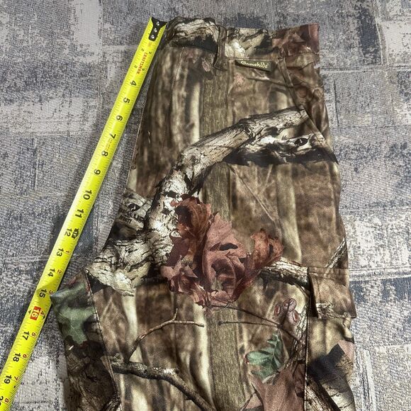 Gamehide Hush Hide Pants L 12 Cargo Mossy Oak Camo Lined Soft Hunting Rain - Picture 6 of 12